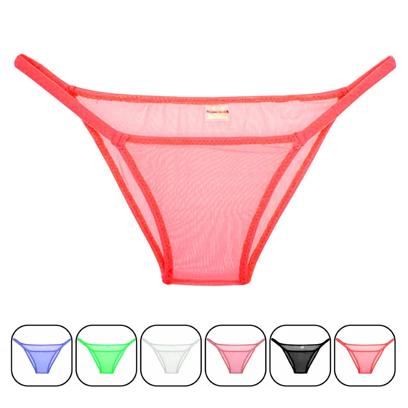 

Low Waist Briefs Bikini Person Fashion Mesh Men's 2019 Sexy Underwears Rayon Men Briefs Underpants For Men jockstrap