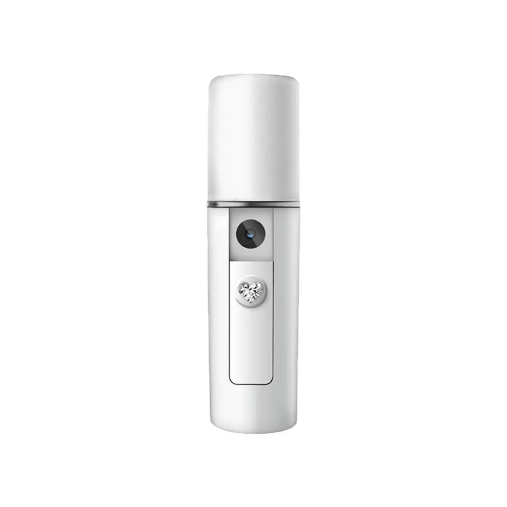 

Handheld Facial Steamer Face Mist Sprayer USB Rechargable Skin Test Moisturizing Handy Spa Skin Moisturizing Beauty Tool