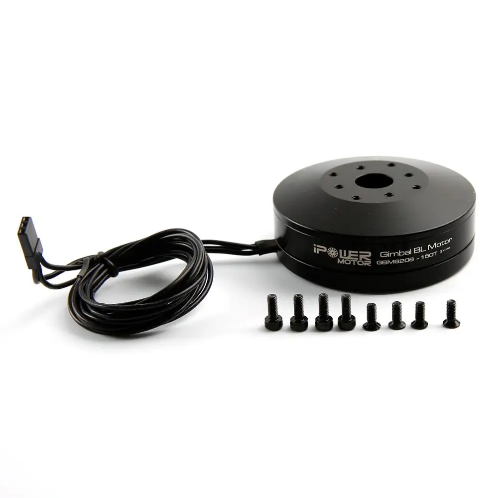 Двигатель iPower GBM6208H 150T карданный двигатель с полым валом/AS5048A энкодер для DSLR / CANON 5D