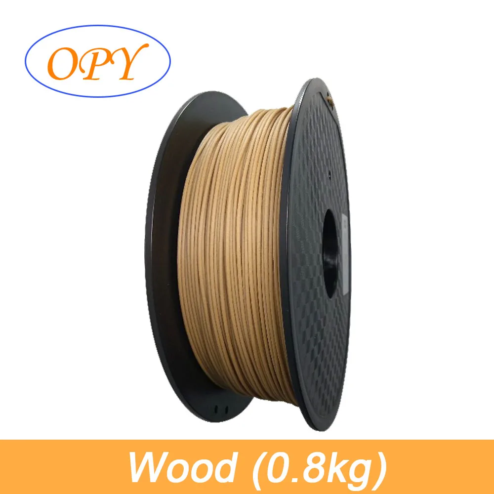 Wood (0.8kg) Светится в темноте нити Pla плюс Материал 3D Пластик 1,75 мм Принтер световой Мрамор древесины мягкий светящийся в темноте 1 кг Pro ровными рядами - Цвет: Wood (0.8kg)