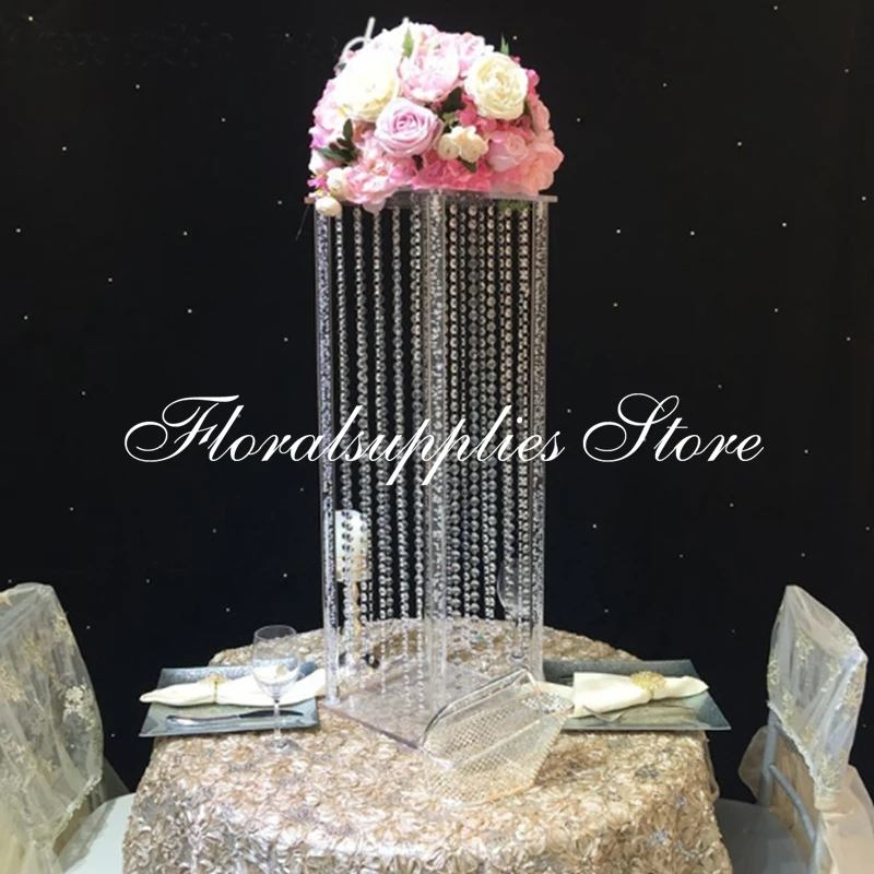 大注目商品 結婚式の装飾テーブルセンターピースアクリル花スタンドクリスタルクリアフラワー結婚式のテーブルセンターピース用スタンド 取扱店 Www Westafricadefenders Org