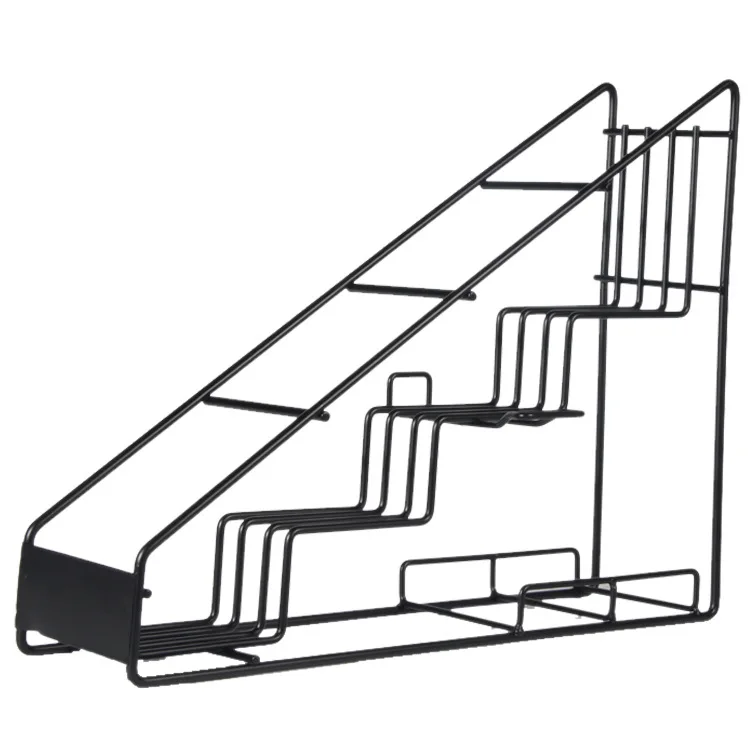 Fruit juice rack Morin syrup rack Sugar press bottle rack Iron art milk