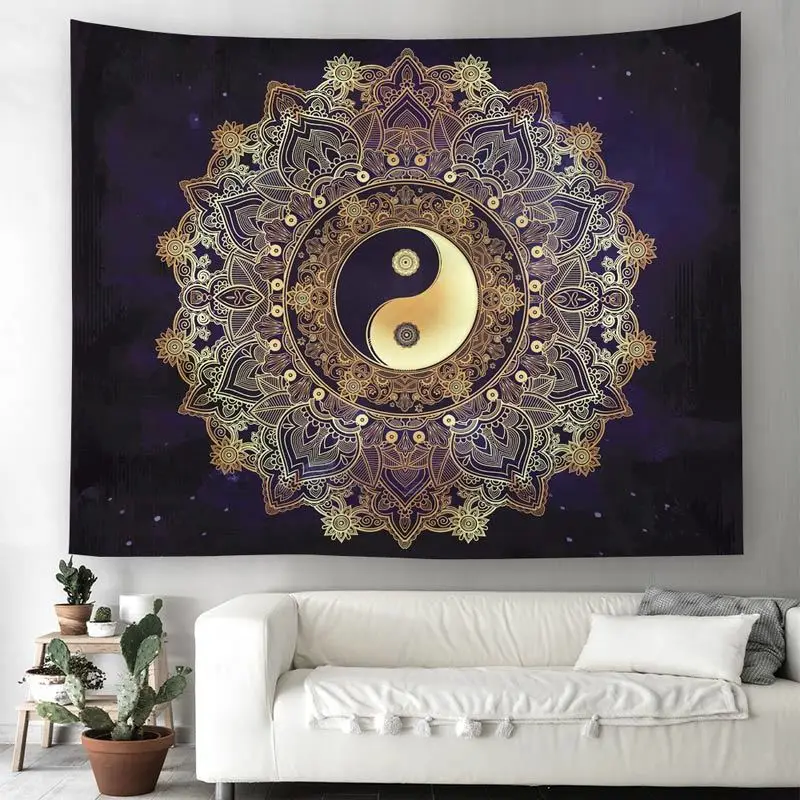 180x230cm-Stamping-Mandala-Tapestry-Home-Decor-Black-Wall-Hanging-Boho-Tapestry-Cloth-Fabric-Tapestries-Blanket-Beach