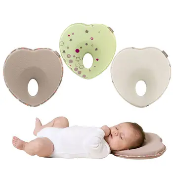 

2020 Newborn Infant Toddler Soft Baby Anti Roll Pillow Flat Head Neck Prevent Support Cartoon Pillows