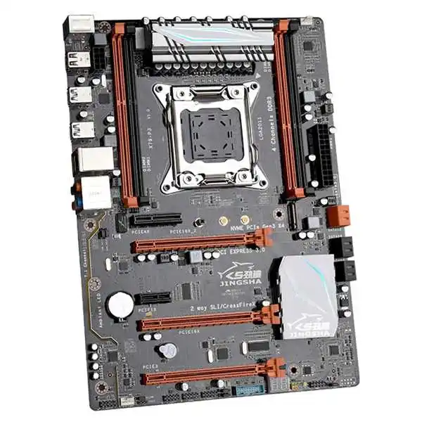 JINGSHa X79 P3 материнская плата LGa 2011-V2 4 канала 64 Гб DDR3 кода коррекции ошибок Оперативная память NVME M.2 USB3.0 SATA3.0 PCI-E3.0 поддерживает процессоры Intel Ксеон V1 V2