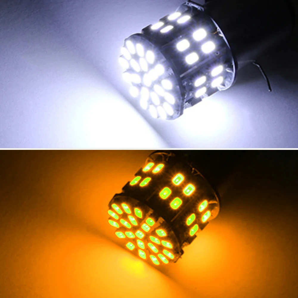 2 шт. 7443 50SMD светодиодный стоп сигнал светильник T20 резервная s задние лампы авто