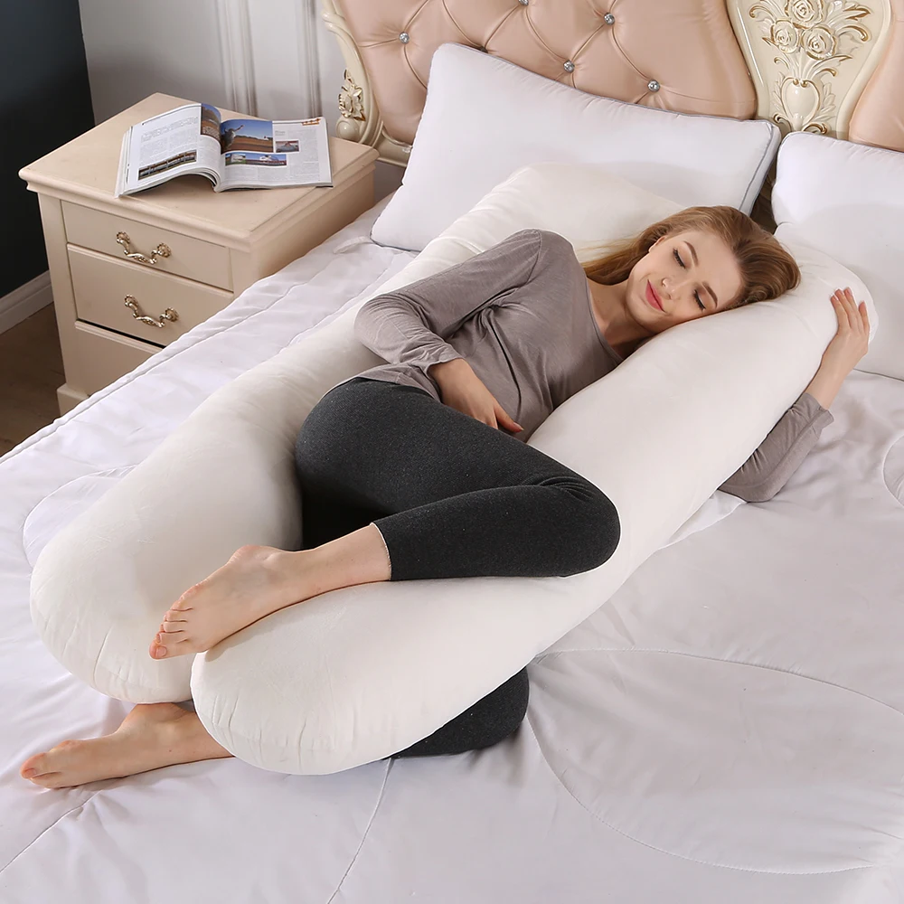 Pillows Bedding Pregnan Maternity-Cushion for 130--70cm Crystal