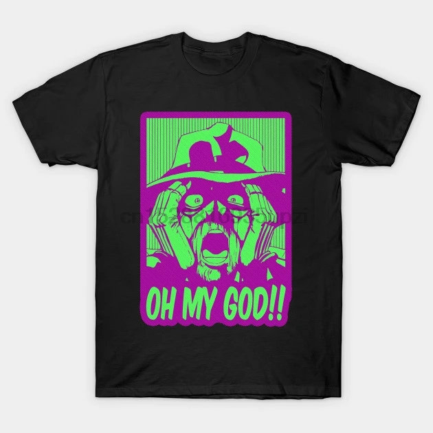 Мужская футболка OH MY GOD! Джозеф Joestar Jojos невероятное приключение женские футболки
