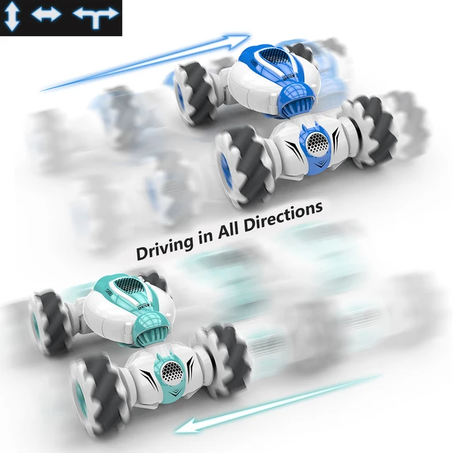 New RC Stunt Car Remote Control Watch Gesture Sensor Electric Toy RC Drift Car 2.4GHz 4WD Rotation Toy for Kids Boys Christmas 6