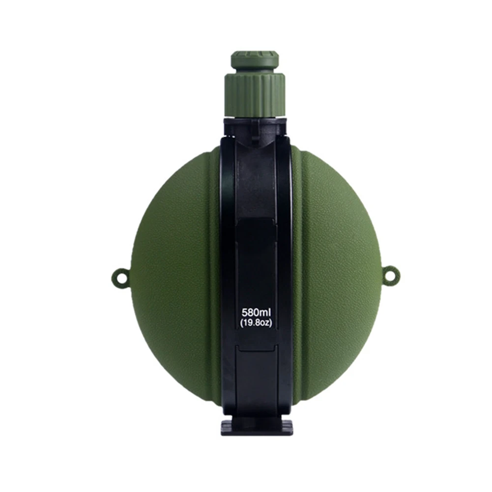 

Travel Military Collapsible Retractable With Hook Climbing Practical Stretch Sports Water Bottle Portable Running Silicone