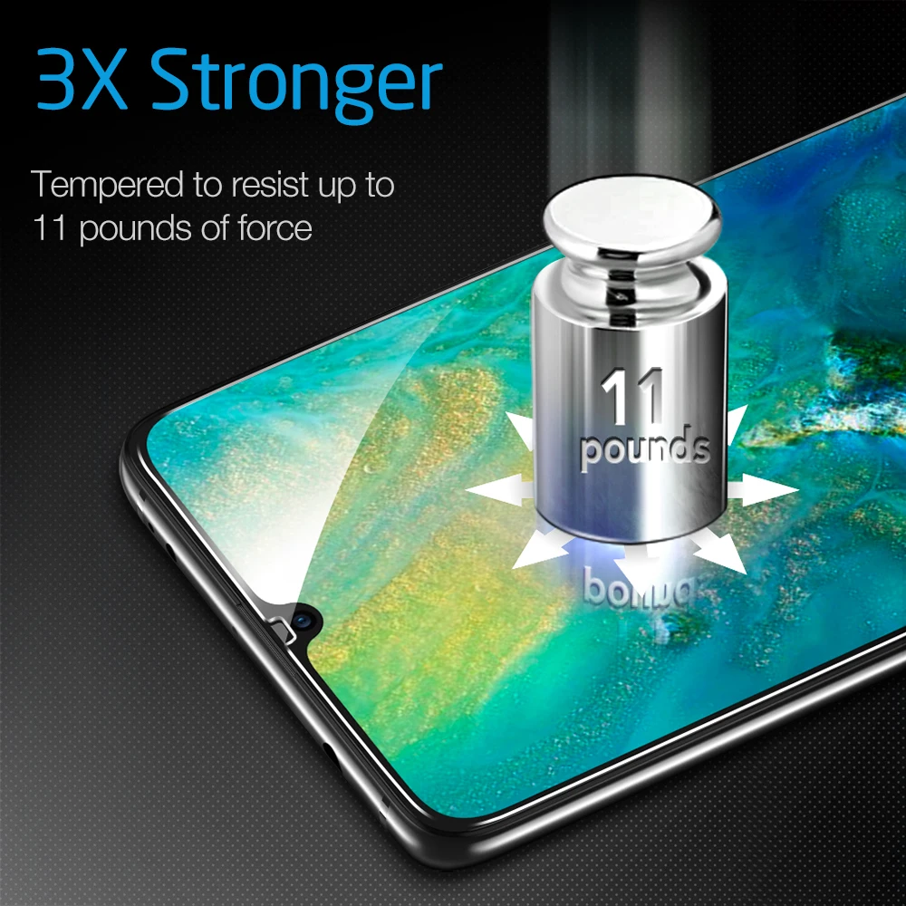 ESR Защита экрана для Huawei Mate 20 X 3D полное покрытие 9H Закаленное стекло Защитная