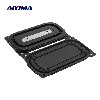 

AIYIMA 2Pcs Audio Bass Diaphragm Passive Radiator Speaker Accessories DIY Sound Speaker Repair Parts 88x48mm DIY Home Theater