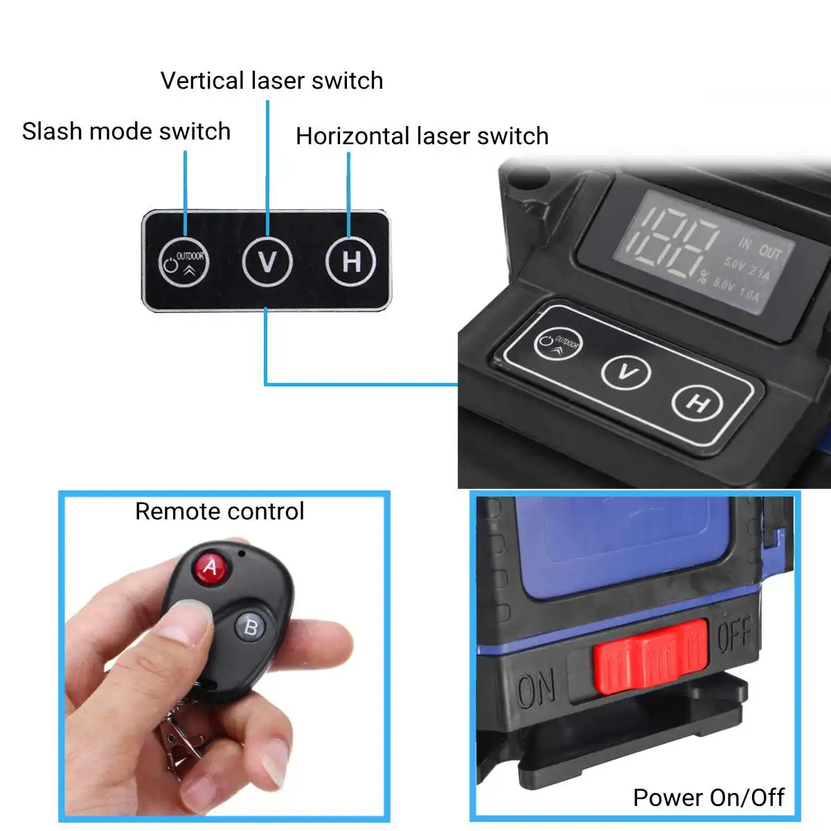 Billige Laser Level 16 Linien 3D Selbst Nivellierung 360 Horizontale Und Vertikale Kreuz Super Leistungsstarke Grün Laser Strahl Linie