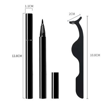 

Wholesale 3 Pairs False Eyelash Set With No Glue Eyeliner Magnetic Eyelashes Set Lashes Kit