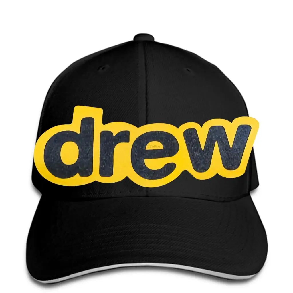 Drew дом с изображением Джастина Бибера и надписью талисман Бейсбол кепки обратили S snapback шляпа с остроконечным