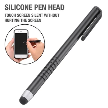 

Universal Stylus Pen Touch Screen Styluses For I-Phone IPad Tablet PC Capacitive Screen Silver For Business Office