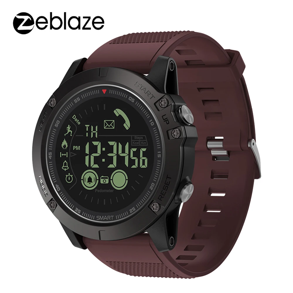 Спортивные Смарт часы Zeblaze VIBE 3 водонепроницаемые 5 АТМ умный Браслет шагомер