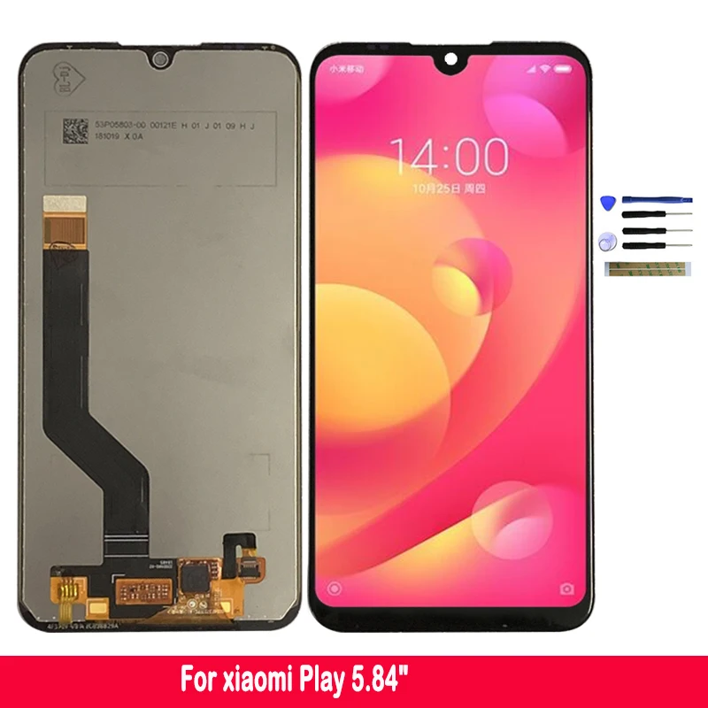 

5.84" HD Display LCD For Xiaomi Play LCD Display Touch Screen Assembly Touch Screen Panel Replacement A+ Qualtiy