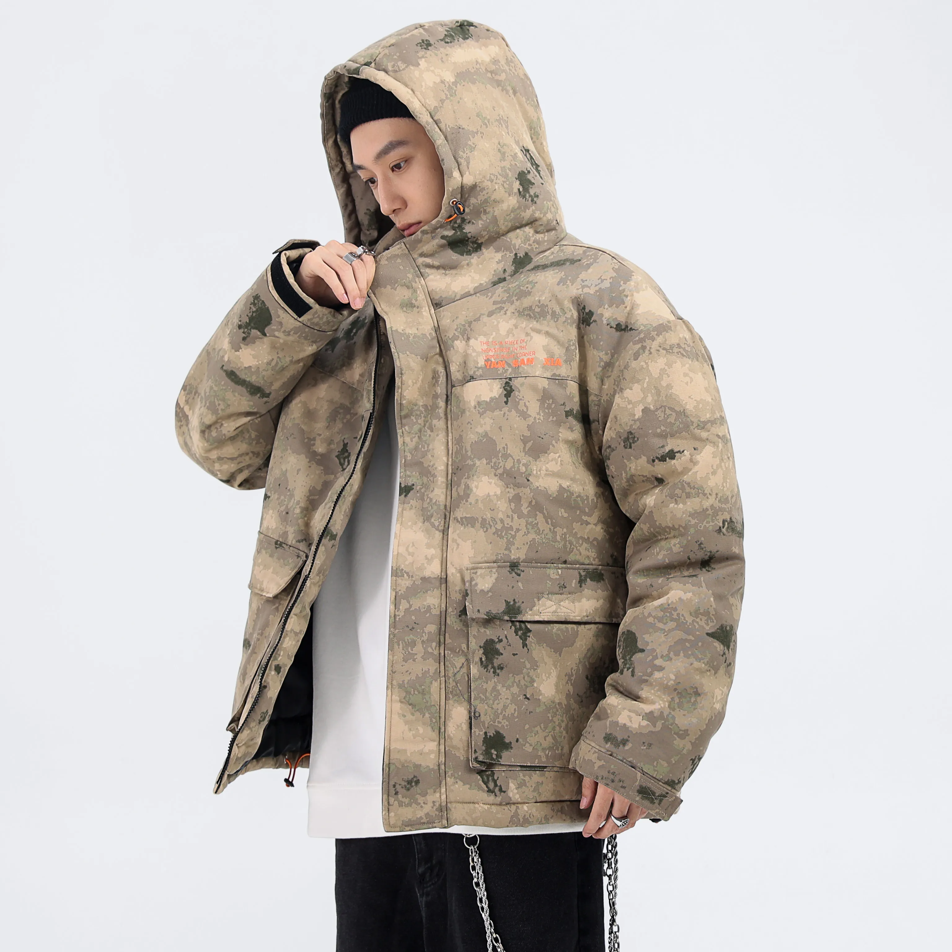 

2021 men's winter new cotton jacket