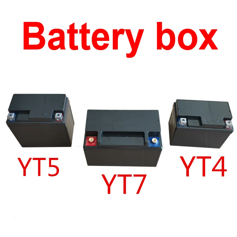 3pcs 12v 7ah High Quality Abs Battery Box Motorcycle Starter Battery
