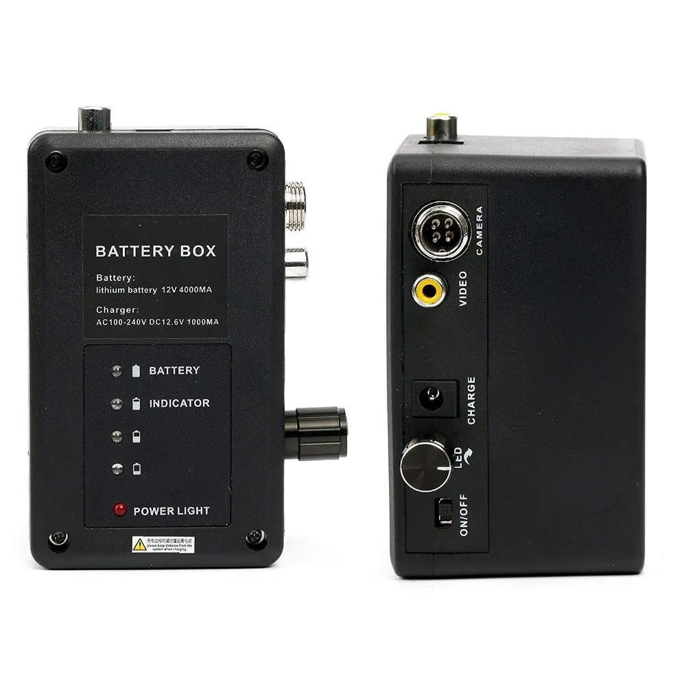 SYANSPAN 4500mah batería de la tubería cámara de Video de inspección y de drenaje de tuberías de alcantarilla Industrial SISTEMA DE endoscopio celular caja