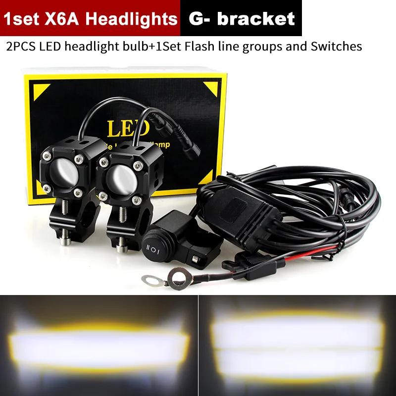 Lens Hi Low Auxiliary Lights Motorcycle Driving NEW before Max 43% OFF selling 70W 16000LM Spot