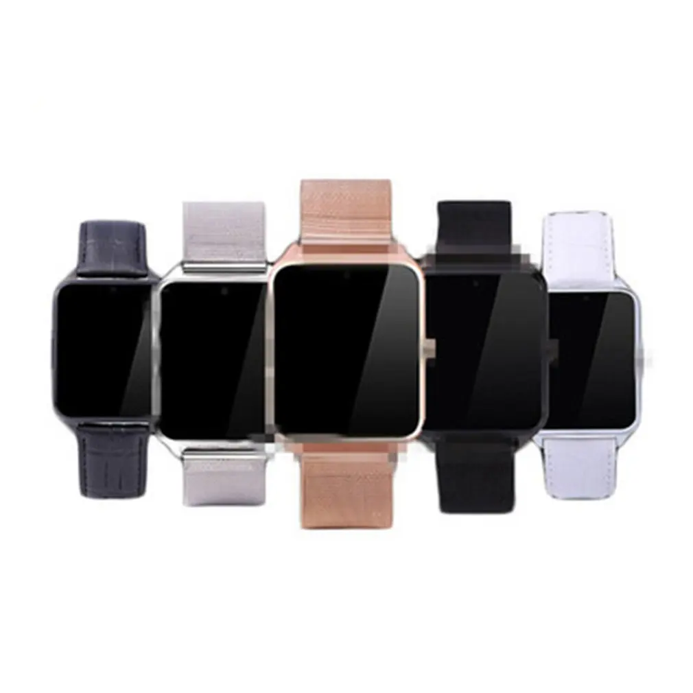 Z60 Smart Watch Bluetooth Camera Support SIM/TF Card Stainless Steel Watch Pedometer Sports Wristwatch