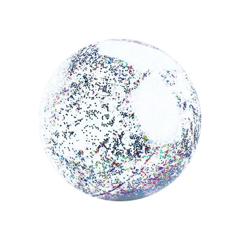 Glitter Beach Ball, Confetti Beach Ball, Inflatable Beach Ball Bulk