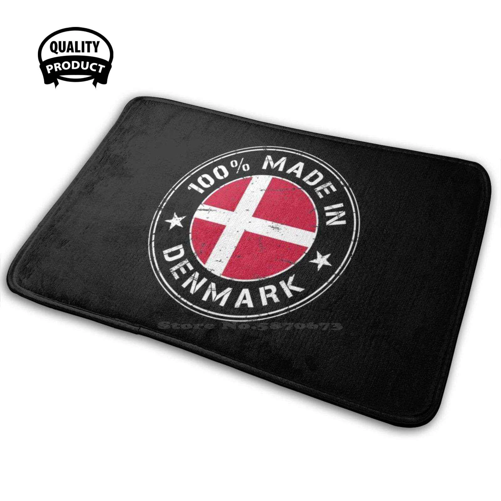 Denmark Bendera Denmark Bendera Cap 3D Barang Rumah Tangga Tikar Karpet  Bantal Denmark Denmark Dibuat Di Denmark Bendera Kopenhagen|Matras / Keset|  - Aliexpress