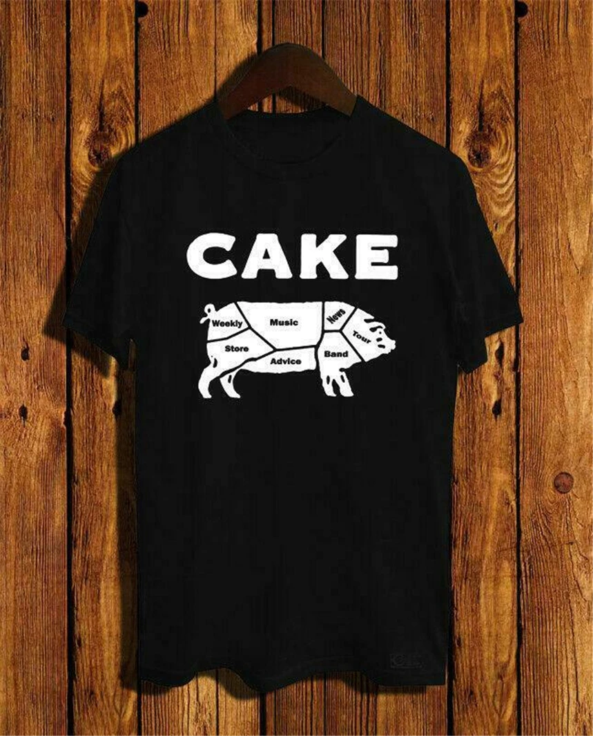 Новая футболка с логотипом в виде торта все размеры S M L XL 2XL 3XL американский размер