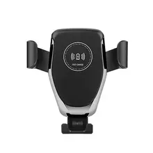 Антиударное быстрое Qi 360 ° поворотное Беспроводное зарядное устройство для автомобиля держатель выхода воздуха для смартфона