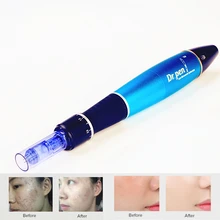 Dr Pen Ultima A1 профессиональная микроручка беспроводной электрический набор инструментов для ремонта кожи с заменой иглы для дермы