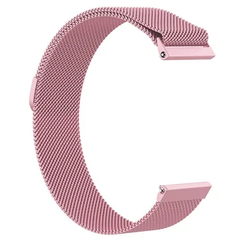 

Smart Magnetic Metal Watch Loopback Wristband Applicable To Fit bit Versa Milanese Strap