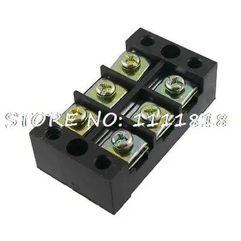 

600V 45A 3 Position Covered Screw Terminal Barrier Block