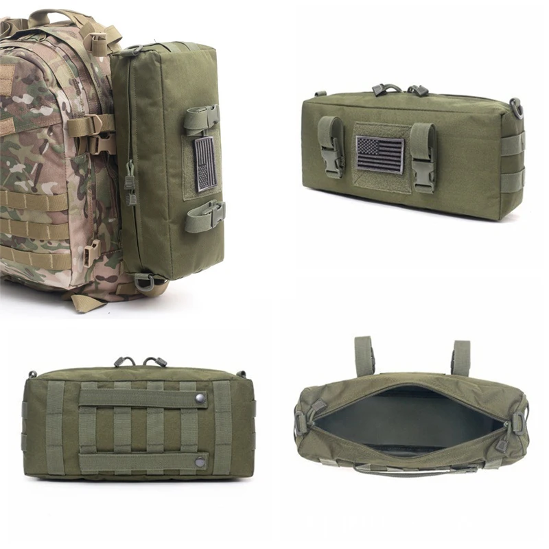 

Tactical Should Bag Men Outdoor Military Waist Bag Molle EDC Pouch Medical Pack Waterproof Hunting Utility Emergency Aid Tool