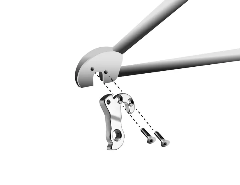 1Pc Parti Di Biciclette Ganci Deragliatore Cambio Posteriore Per Enlight Gigante Ocr Fcr Gigante Tcr Fuga Rx0 Tcx 1 Aero Rs0 Mech Dropout