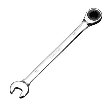 

Portable Gadget Skate Tool Chrome Vanadium Steel Repair Ratchet Wrench Quick Install Accessories Spanner Home Wear Resistant