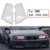 1 Пара Фар Автомобиля Крышка Абажура Водонепроницаемый Яркий Чехол Для BMW E46 3 Серии 4 Двери 1998-2001 Лампы Прозрачная Крышка Объектива