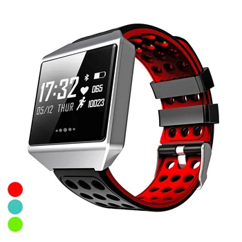 

CK12 Men Smart Watch Pedometer Heart Rate Blood Pressure Monitor Waterproof Steel Belt Sport Multifunction Mode
