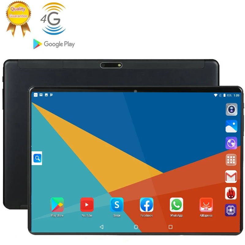 128G MID Global Bluetooth Wi-Fi phablet Android 9 0 10 1 дюймов планшет четыре ядра 6 ГБ ram 128 rom две sim-карты