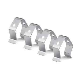 

4 Pcs Universal Meat Grill Thermometer Probe Clip Holder For Ambient Temperature Readings Of BBQ Smoker Oven Grill Accessories