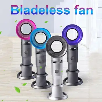 

Rechargeable Detachable Base Portable Mini Handheld Fan USB Fan Hand Fan Outdoor Colors Leafless Bladeless Travel 4 Held Co Q0E9