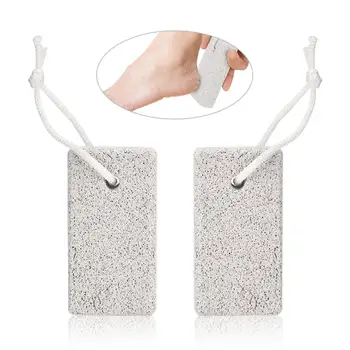 

2pcs Square Foot File Stone Care Corn Cuticle Remover Foot Rasp Smooth Feet Pedicure Callus Skin Round Remover Care Tool