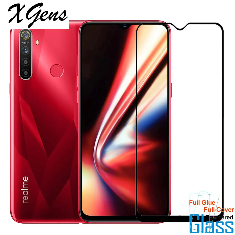 2 шт. Стекло высококачественный защитный чехол для OPPO Realme 5S Экран защита на весь
