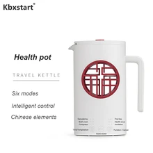220V многофункциональный чайник из экоматериалов стекло толстое Стекло Электрический чайник китайской Стиль домашний заварник для офиса нагреватель жидкости