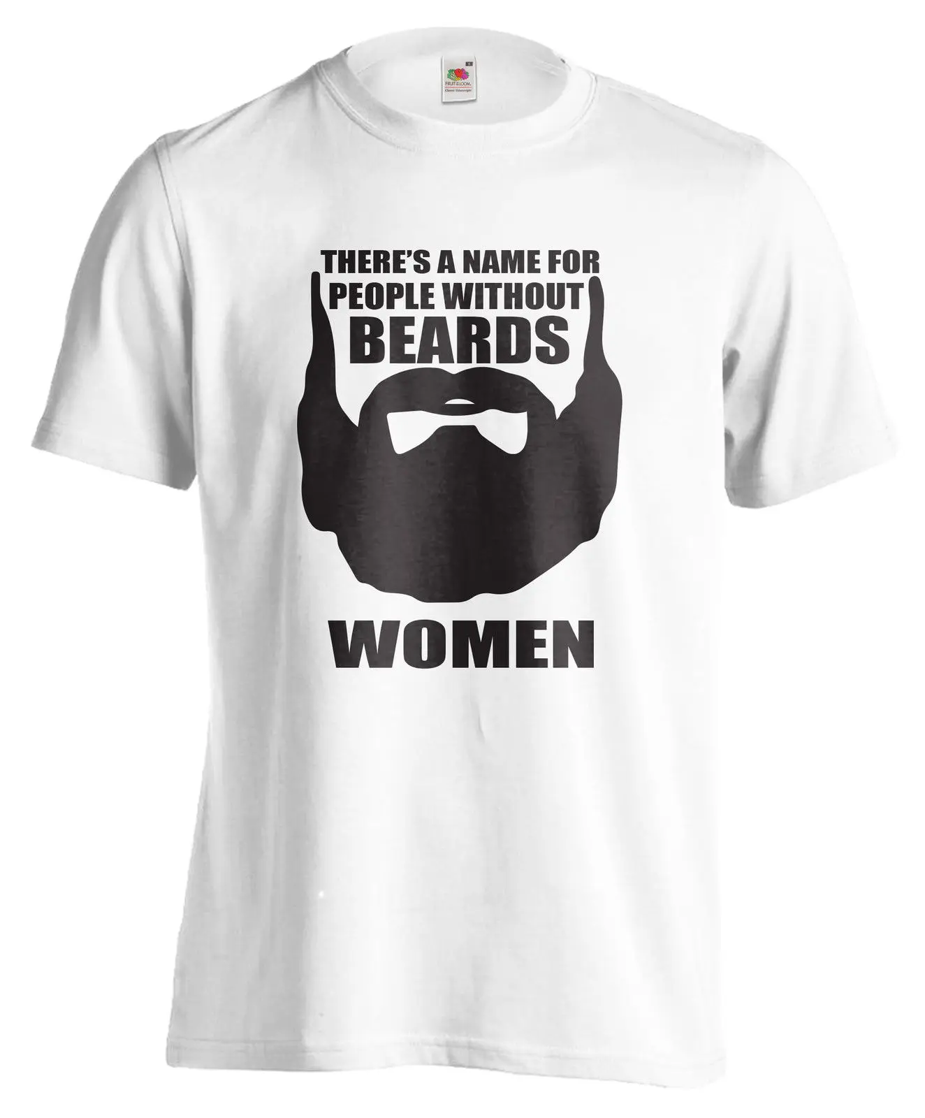 T-SHIRT THERE'S A NAME FOR PEOPLE WITHOUT BEARD maglietta 100% cool divertenteNew T Shirt Spring Summer |