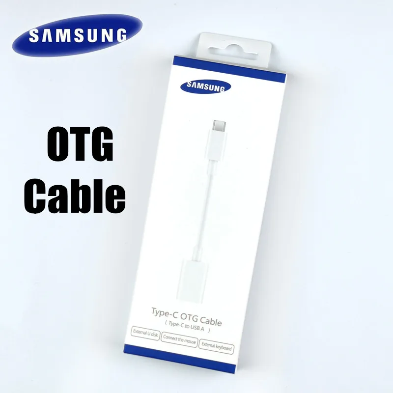 

Original samsung OTG Cable Type -c to usb A connect the mouse /u disk/key board for galaxy s8 s9 s10 a50 a70 s10e smartphone