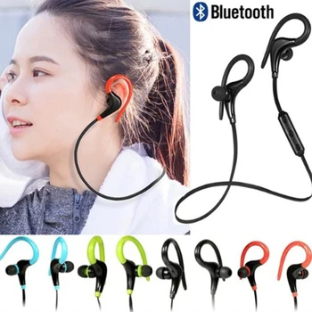 

Mini Sport Wireless Bluetooth Earphone Handsfree Call Stereo Headset with Mic Ear-hook Sports Earphones for IPhone XR