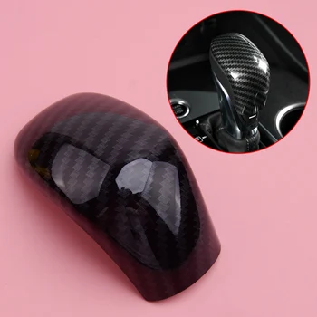 

CITALL Carbon Fiber Style Plastic Car Interior Gear Shift Knob Shifter Head Cover Trim Fit For Nissan Altima 2019-2020