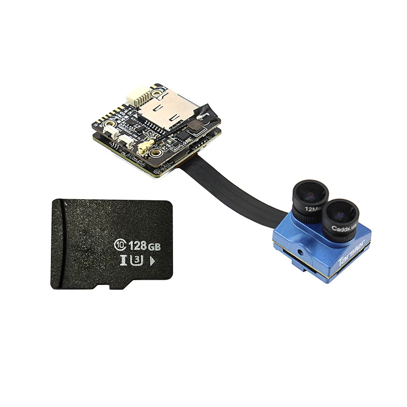 Caddx Tarsier 4K 1200TVL двойной объектив Супер WDR WiFi FPV камера HD Запись DVR Аудио OSD 256 ГБ ND фильтр для Cinewhoop FPV Дрон